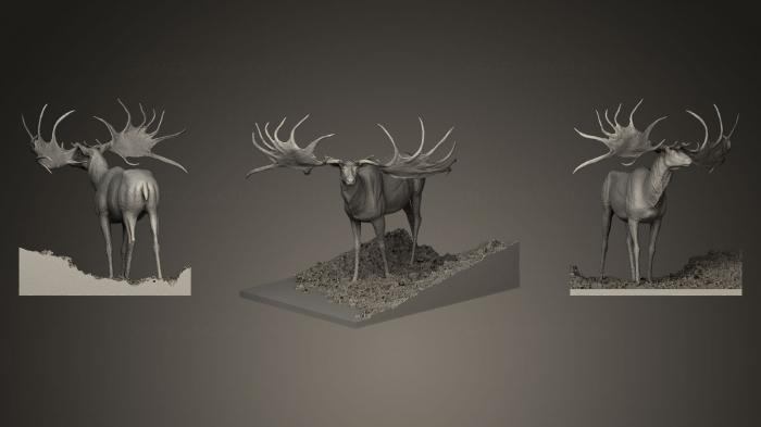 Animal figurines (STKJ_0358) 3D model for CNC machine